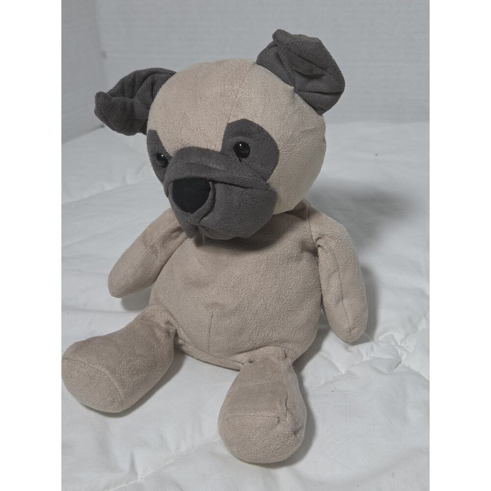 Authentic Jellycat Bashful Pug Medium Authentic Rare Retired Gray Beige Htf - Picture 4 of 10